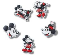 Jibbitz Crocs Mickey and Minnie PVC (x5) Black One size