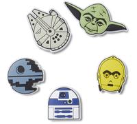 Crocs Unisex's Star Wars 5 Pack Shoe Charms, Multicolor, One Size