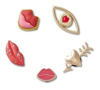 Jibbitz Crocs Valentines Lips Multicolour One size