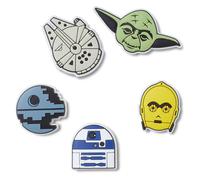Crocs Unisex's Star Wars 5 Pack Shoe Charms, Multicolor, One Size