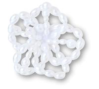 Jibbitz White Pearl Beaded Floral Pin
