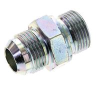 JIC Double Nipple M27 X 2 x UN 1-1/16''-12 (Dash Size 12) Steel NBR 210bar (2950.5psi)