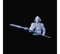 JICHENJIAN 1/10 Ancient Samurai Warrior Resin Soldier Bust Kit Unpainted and Unassembled Resin Model //Q7F2g1