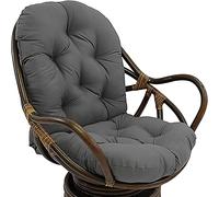JIcloun Swivel Rocker Chair Cushion 120x60cm, Washable & UV-Resistant Rocking Replacement Chair Pads,for Recliner Rocking Rattan Chair Garden Seat Cushion Sofa Tatami Mat,A1
