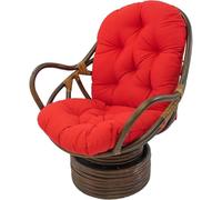 JIcloun Swivel Rocker Chair Cushion, Washable & UV-Resistant Rocking Replacement Chair Pads, Cushion Mat for Recliner Rocking Rattan Chair Garden Seat Cushion Sofa Tatami Mat,A14