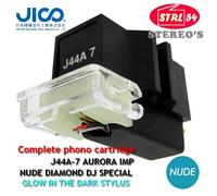 JICO J44A7 AURORA Improved SHURE M44-7 DJ Phono Cartridge Stylus
