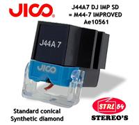 JICO J44A7 DJ Improved SD SHURE M44-7 Phono Cartridge Synthetic Diamond Conical