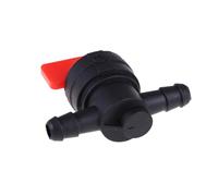 JicSuXi 1/4" Straight Inline Petrol Shut Off Valve, Tap Petcock Easy Installation on Switch for Lawnmower