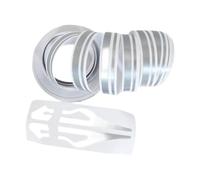 JicSuXi Car Vinyl Pinstriping Tape Stripe Decal DIY Sticker Auto 1000cm for Craft Projects Body Side Musical Instrument, Argent Gray