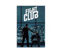 Jidadio Fight Poster Club Black Comedy Movie Vintage Art Music Posters for Room Aesthetic Canvas Wall Art Bedroom Decor12x18inch(30x45cm)