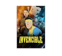 Jidadio Invincible Poster Comic Tv Series Vintage Music Posters for Room Aesthetic Canvas Wall Art Bedroom Decor12x18inch(30x45cm)