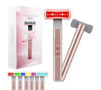 jidany Red Light Therapy for Face, 6 in 1 LED Light Therapy Equipment for Skin, Face Wand with Facial Massager, Skin Care Wand