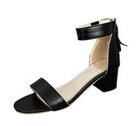 jiddhf Women’S Roman-Style High Heels Zip At The Heel Fish’S Mouth