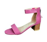 jiddhf Women’S Roman-Style High Heels Zip At The Heel Fish’S Mouth
