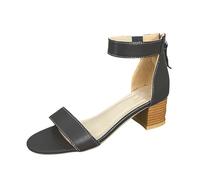 jiddhf Women’S Roman-Style High Heels Zip At The Heel Fish’S Mouth