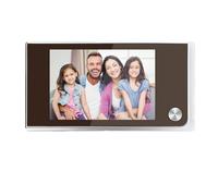 JIDKEINNH 3.5 Inch Doorbell Peephole Viewer Digital Door Camera 120° LCD 2 Million HD Pixels Cat Eye Door Bell Outdoor Monitor(Peephole Camera)