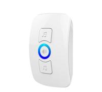 JIDKEINNH Wireless Doorbell Home Security Welcome Chime Door Bell Work With PIR Motion Detector Door Sensor Sound Alarm Ring Button(1 F15 Button)