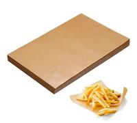 Jidyllic 100 Pcs Unbleached Parchment Paper Baking Sheets, 9x13 inch Precut Non-Stick Parchment Sheets for Air Fryer, Baking, Cookie Pans, Oven