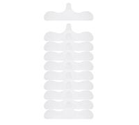 JIEBWCHA Absorbent Bra Pads for Sweating | 10 Pieces Under-Breast Absorbing Protectors - Soft Anti-perspiration Sheath for Gym, Pilates, Yoga Fitness Training and Daily Use