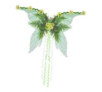 JIEBWCHA Adult Fairy Wings, Glitter Wings Costume Accessories, for Halloween, Carnival, Christmas, Stage Performances, Cosplay