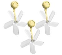 JIEBWCHA Air Conditioning Deflector, Set of 3 with Suction Cup, Air Conditioners, Air Deflector, Noise-Reducing Air Flow Control with Wind Direction Control for Baby Room, Living Room, Home Studio