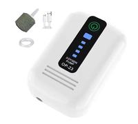 JIEBWCHA Air Pump Fish Tank,Portable Oxygen Compressor | Quiet Small Portable USB Oxygenation System Enhancer Aerator Air Pump for Outdoor Aquarium Pond Fish Tank