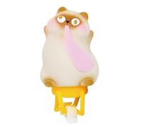 JIEBWCHA Bicycle Handlebar Ornament Cartoon Animal - Cute Bike Handlebar Ornament | Waterproof Cycling Accessory for Stem Kids Helmet Motor Riding Outdoors Motorcycle Road Automotive