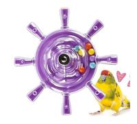 JIEBWCHA Bird Spinner Toys | Rattle with Colorful Interactive Small Rotating Wheel, Bird Cage Swivel Accessories | for Nymphs, Parakeets and Parakeets: Exercise &