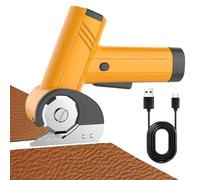 JIEBWCHA Cardboard Cutter | With Rechargeable Battery 2000mAh and LED Light | 4V Electric Scissors for Cardboard - For Crafts, Carpet, Garage, Work, Sewing, Construction, Paper & Fabric