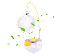 JIEBWCHA Cat Fishing Toy, Interactive Fishing Rod for Playing with Cats, Pet Accessories for Scratching Exercises, Climbing Training, Mental Stimulation, Hunting Simulation, Travel, Home, Indoor