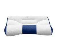 JIEBWCHA Cervical Pillow For Neck, 50x30cm Groove Bed Pillows, Neck Support Pilow, Two Layers, Orthopedic Ergonomic, For Side, Back And Stomach Sleepers, Protect Your Cervical Health