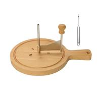 JIEBWCHA Cheese Flower Slicer - Slicer with Core Removal - Wheel for Cheese Slicers and Flower Makers, for Cuts in the Shape of Rose Chocolate Dessert Pastry Home Kitchen Coffee