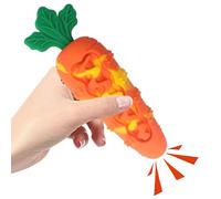 JIEBWCHA Chew Toys for Puppies, Interactive Carrot Shaped Dog Toy | Interactive Chew Toys for Puppies for Returning Indoor Outdoor Games Easter Christmas Halloween