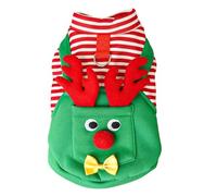JIEBWCHA Christmas Clothes for Dogs, Christmas Reindeer Costume for Pets, Clothes for Pets for Gatherings, for Dogs and Cats, Parties, Outdoor Photographs, Gatherings, Holidays, Walks