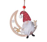 JIEBWCHA Christmas Gnomes Decorations | Gnome Ornaments for Christmas Tree - Cartoon Festive Crafts Fade-Resistant for Kids Room Car Rearview Wall Garden Gate Window Door Handle
