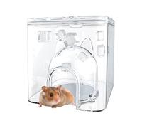 JIEBWCHA Cooling Bed for Small Animals, Small Cooling Hut, Heat Dissipation Water Hamster Dissipation Aluminium - Small Animal Habitat for Small Animals