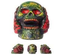 JIEBWCHA Death Shrinking Skull Whistle | Horror Scream Skeleton Soundmaker with Skull Sounds for Pranks, Halloween Events and Scary Parties - Scary Fun Accessory