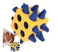 JIEBWCHA Dog Puzzle Feeder Ball, Interactive Dog Treat Puzzle Toys, Stimulating Cognitive Pet Enrichment Chew Toys for Large Small Medium Breed Sensory Engagement