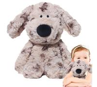 JIEBWCHA Dog Stuffed Animals | 11.8 Inch Cuddly Huggable Puppy Doll | Cute Big Nose Dog Stuffed Animals Realistic,for Kids Girls Boys Baby Toddler Birthday Christmas