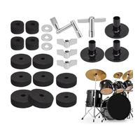 JIEBWCHA Drum Felf Washer, Drum Sleeve, Sturdy Sleeve Without Slip for Musical Instruments | Improve Sound Quality, Reduce Noise Drum Drum for Theatrical Performance