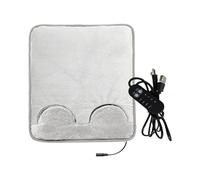 JIEBWCHA Foot Warmer for Bed, Electric Foot Warmer, Heat Cushion for the Body, Temperature-Adjustable Heating Attachment, USB for Legs, Stomach Cramps, Winter, Children, Adults, Office, Cold Weather