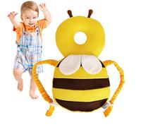 JIEBWCHA Head protection when learning to walk for babies, gentle bee look, head protection for , comfortable baby walking aid, learning aid for home, garden, park