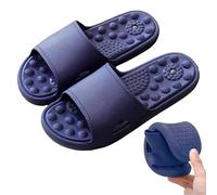 JIEBWCHA Health Foot Massage Slippers,Circulation Slippers Sandals Reflexology Acupressures Sandals | Reflexology Acupressures for Men, Women