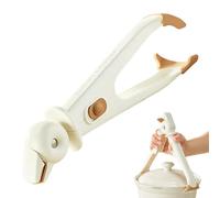 JIEBWCHA Hot Plate Gripper,Heat Insulation Dish Retriever Pot Accessories - Dish Gripping Clamps - for Microwave Oven Baking Fryer Pot Food Serving Toaster Steamer
