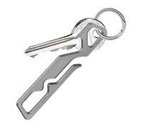 JIEBWCHA Key Carabinator, Key Carabinator, Key Clip Titanium Alloy Carabinator Locking | Lightweight Belt Loop Turnstile for Outdoor, Camping, Climbing,