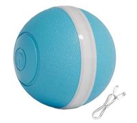 JIEBWCHA Light Up Cat Balls - Interactive Smart Jumping Toy | Rolling Ball with Obstacle Avoidance and LED Light | for Indoor Play Exercise Entertainment Hunting