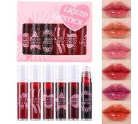 JIEBWCHA Lip Plumper Gloss | 6X Hydrating Roll On Lip Stain,Long-lasting Formula Lipstick For Traveling Home Business Trip Outdoor School Use