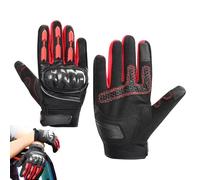 JIEBWCHA Motorcycle Gloves, Scooter Gloves - Adjustable for Gardening Work Hiking Driving