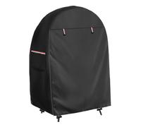 JIEBWCHA Outdoor Chair Covers, Waterproof, Egg Swing Protective Cover with Double Zip, Weatherproof and UV-Resistant 420D Oxford Cover for Garden Furniture, 114 x 63 x 140 cm