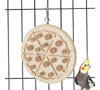 JIEBWCHA Parrot Cork Toys | Bird Chewing Toy,Natural Parrot Chewing Toys Parakeet Cork Cage Accessories Beak Grinding for Parrots Cockatoos African Grey Cockatiels Conure Eclectus Budgies